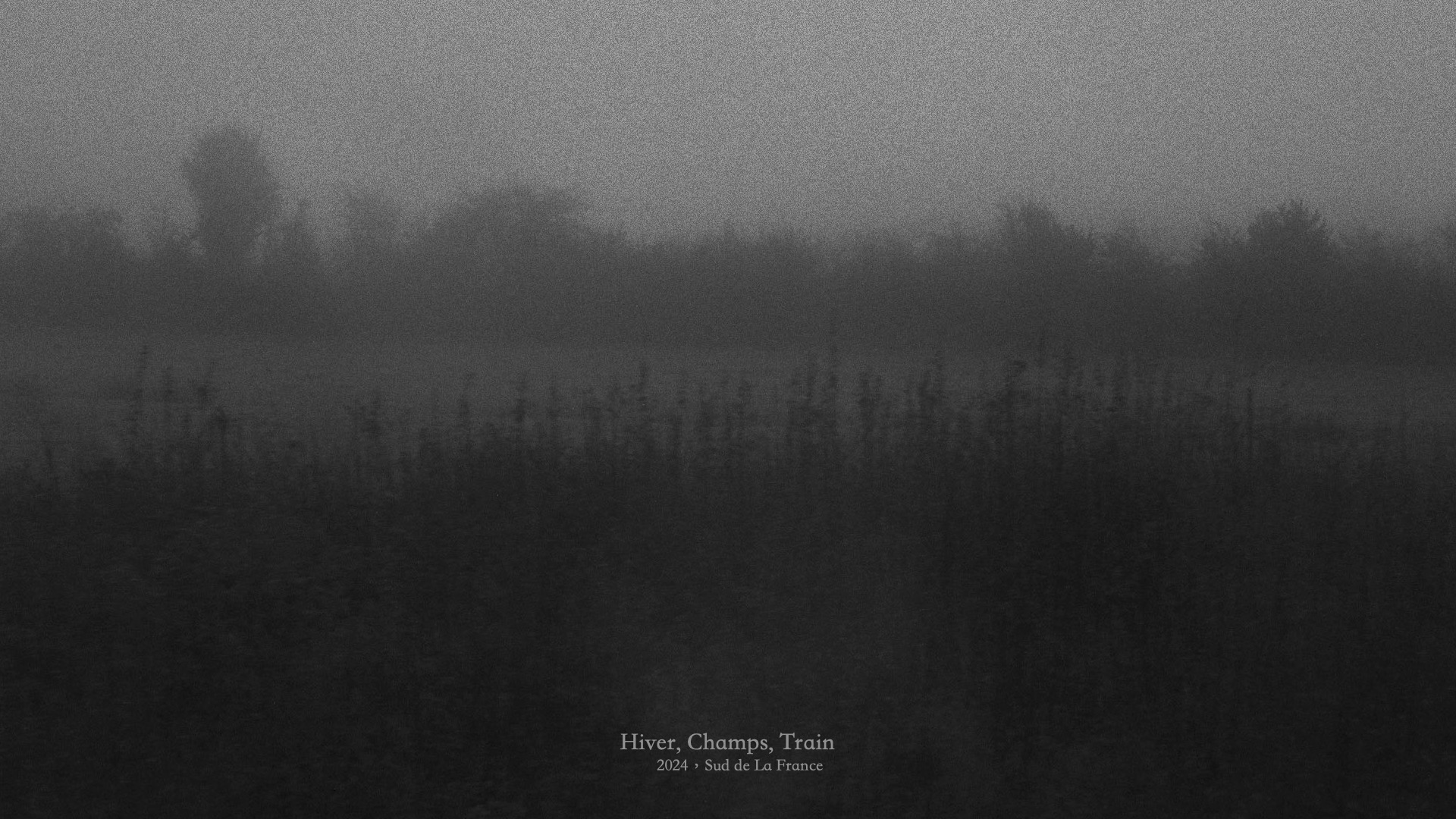 Hiver, Champs, Train image 1